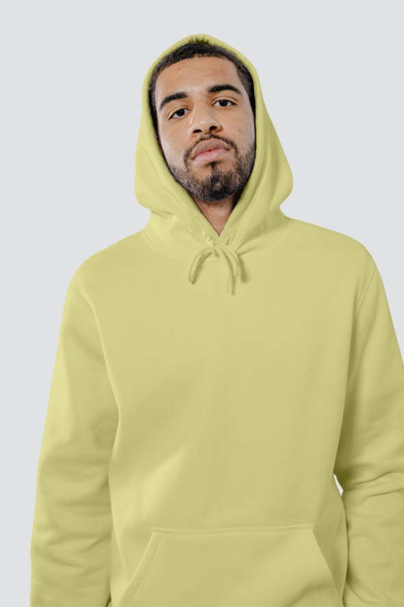 REGULAR UNISEX HOODIE 003 LEMON YELLOW UFOOL LIFESTYLE